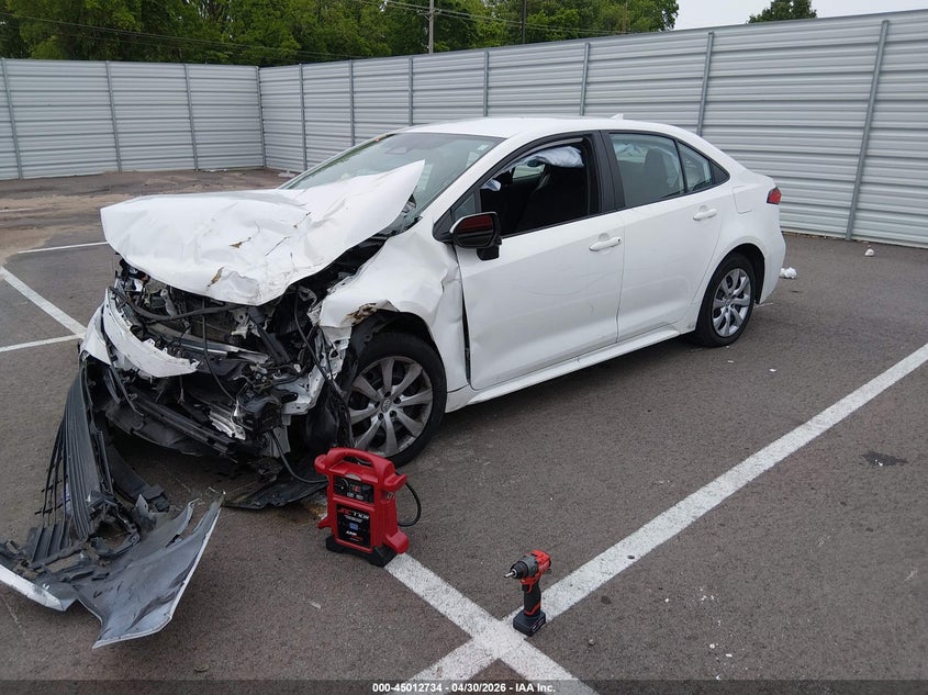 2023 Toyota Corolla VIN 5YFB4MDE8PP032320 IAAI salvage auction — FRONT END, Salvage (Tennessee), sold $2,450 on 2026-07-14 (photo 2)