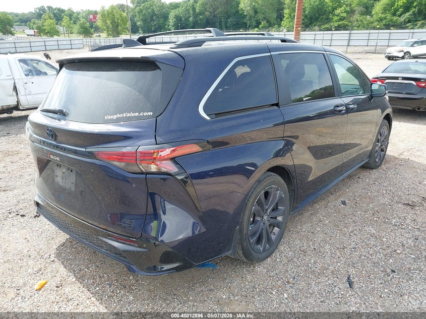 2024 Toyota Sienna VIN 5TDCRKEC7RS200255 IAAI salvage auction — LEFT SIDE, Salvage (Louisiana), sold $12,500 on 2026-07-13 (photo 4)