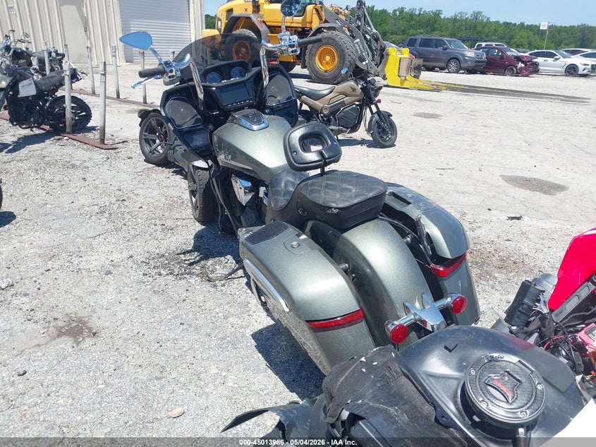 2022 Indian motorcycle co. Pursuit VIN 56KLDHRR7N3406844 IAAI salvage auction — SIDE, Salvage (Georgia), sold $7,500 on 2026-08-21 (photo 3)