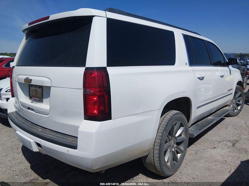 2017 Chevrolet Suburban VIN 1GNSKHKC7HR373169 IAAI salvage auction — FRONT END, Clear (Oklahoma), sold $3,550 on 2026-07-29 (photo 4)
