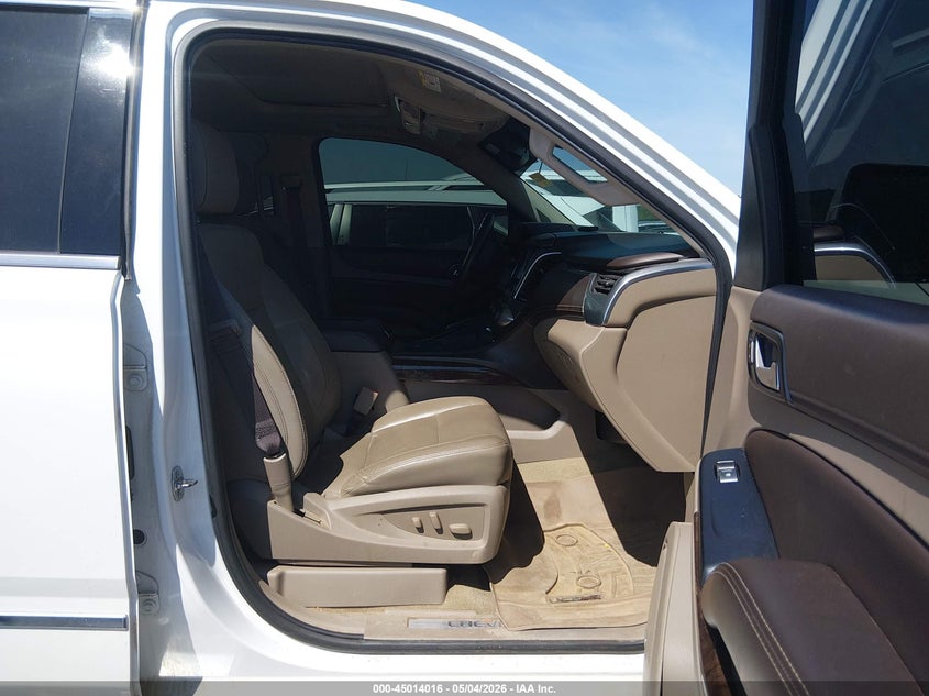 2017 Chevrolet Suburban VIN 1GNSKHKC7HR373169 IAAI salvage auction — FRONT END, Clear (Oklahoma), sold $3,550 on 2026-07-29 (photo 5)