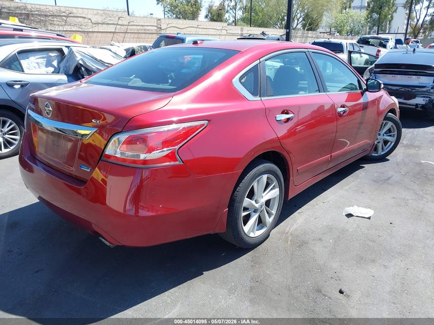 2015 Nissan Altima VIN 1N4AL3AP7FN349439 IAAI salvage auction — LEFT FRONT, Salvage Title, sold $550 on 2026-07-10 (photo 4)