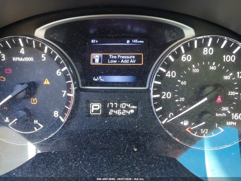 2015 Nissan Altima VIN 1N4AL3AP7FN349439 IAAI salvage auction — LEFT FRONT, Salvage Title, sold $550 on 2026-07-10 (photo 7)