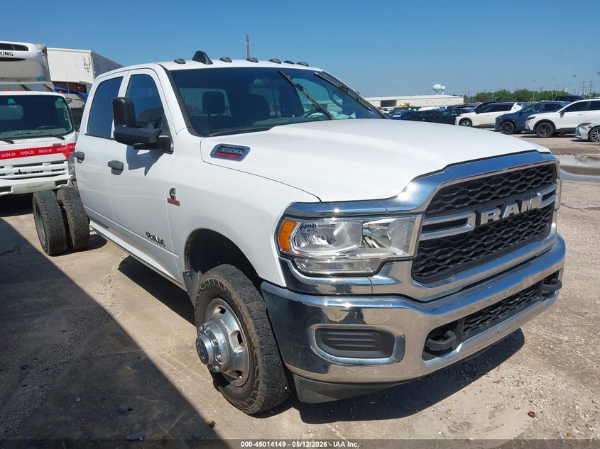 2022 Ram 3500 VIN 3C7WRSCL1NG342533 IAAI salvage auction — REAR END, Original (Texas), sold $20,000 on 2026-08-01 (photo 1)