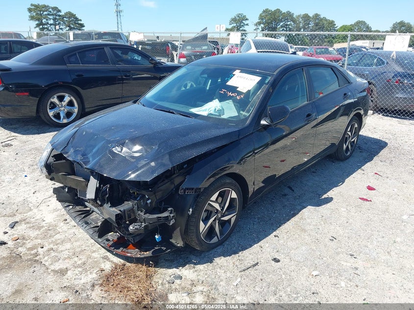 2023 Hyundai Elantra VIN KMHLS4AGXPU618032 IAAI salvage auction — FRONT END, Salvage (Georgia), sold $3,250 on 2026-07-22 (photo 2)