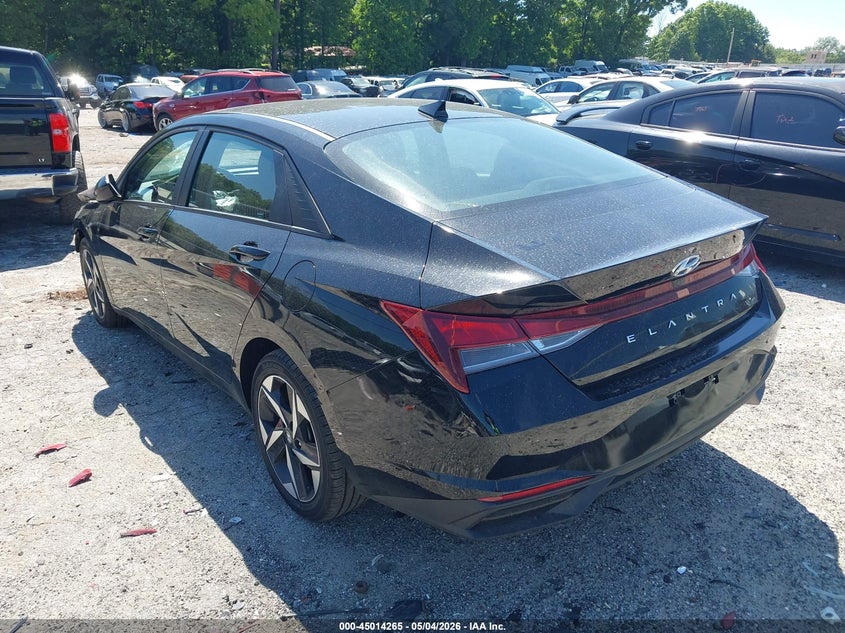 2023 Hyundai Elantra VIN KMHLS4AGXPU618032 IAAI salvage auction — FRONT END, Salvage (Georgia), sold $3,250 on 2026-07-22 (photo 3)