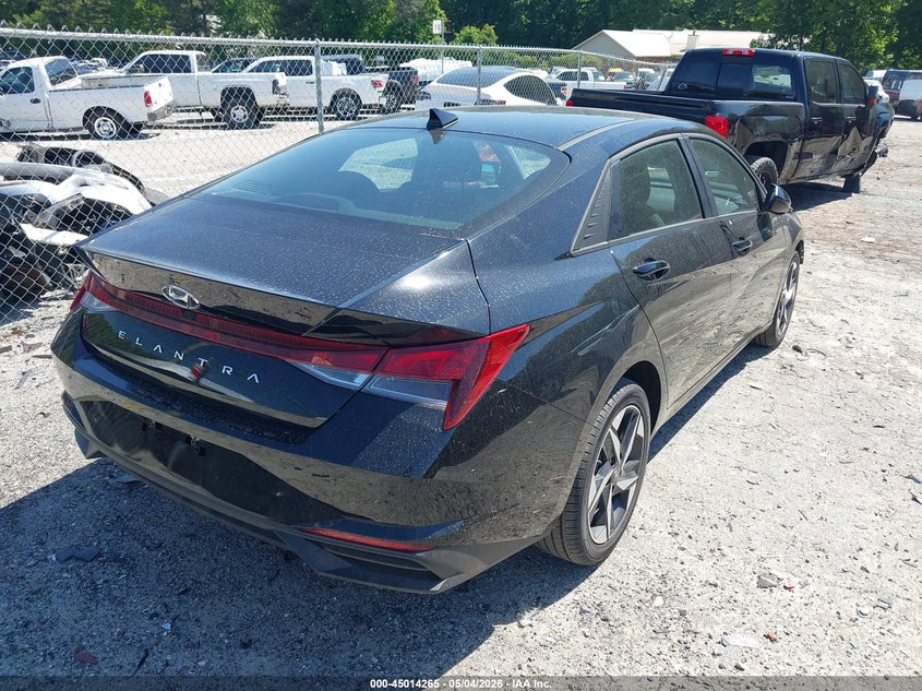 2023 Hyundai Elantra VIN KMHLS4AGXPU618032 IAAI salvage auction — FRONT END, Salvage (Georgia), sold $3,250 on 2026-07-22 (photo 4)