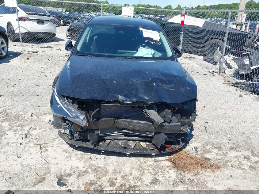 2023 Hyundai Elantra VIN KMHLS4AGXPU618032 IAAI salvage auction — FRONT END, Salvage (Georgia), sold $3,250 on 2026-07-22 (photo 6)
