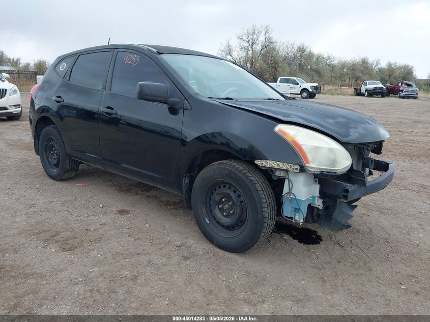 2009 Nissan Rogue VIN JN8AS58T49W044964 IAAI salvage auction — FRONT END, Clear (Wyoming), sold $175 on 2026-07-08 (photo 1)