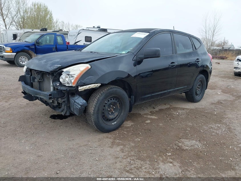 2009 Nissan Rogue VIN JN8AS58T49W044964 IAAI salvage auction — FRONT END, Clear (Wyoming), sold $175 on 2026-07-08 (photo 2)
