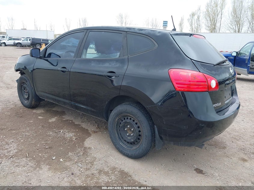2009 Nissan Rogue VIN JN8AS58T49W044964 IAAI salvage auction — FRONT END, Clear (Wyoming), sold $175 on 2026-07-08 (photo 3)