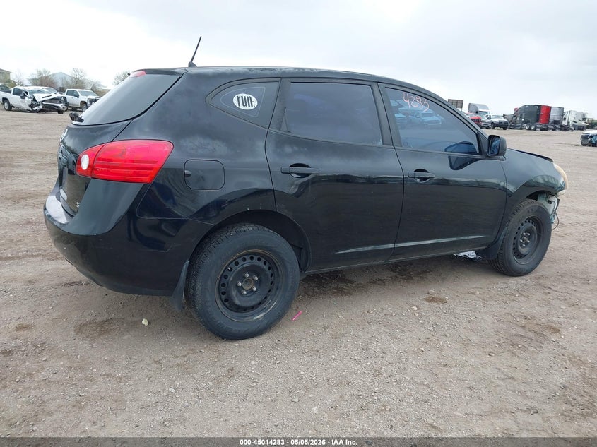2009 Nissan Rogue VIN JN8AS58T49W044964 IAAI salvage auction — FRONT END, Clear (Wyoming), sold $175 on 2026-07-08 (photo 4)