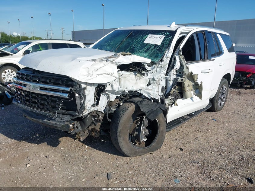 2023 Chevrolet Tahoe VIN 1GNSCMKD7PR456839 IAAI salvage auction — LEFT FRONT, Original (Texas), sold $10,250 on 2026-07-30 (photo 2)