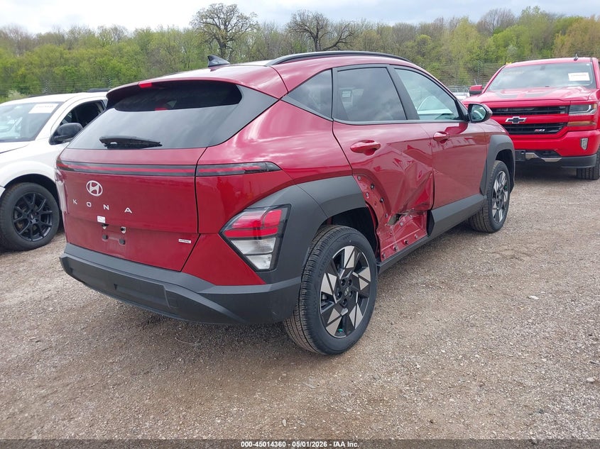 2024 Hyundai Kona VIN KM8HCCAB9RU124524 IAAI salvage auction — REAR END, Wait Title, sold $9,100 on 2026-07-09 (photo 4)