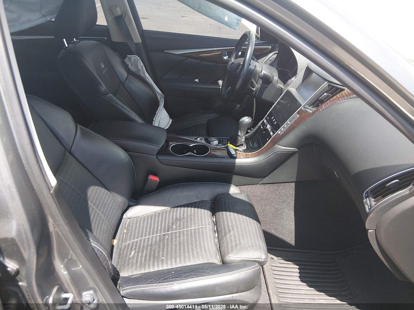 2014 Infiniti Q50 VIN JN1BV7ARXEM705939 IAAI salvage auction — REAR END, Salvage (Tennessee), sold $3,600 on 2026-07-14 (photo 5)