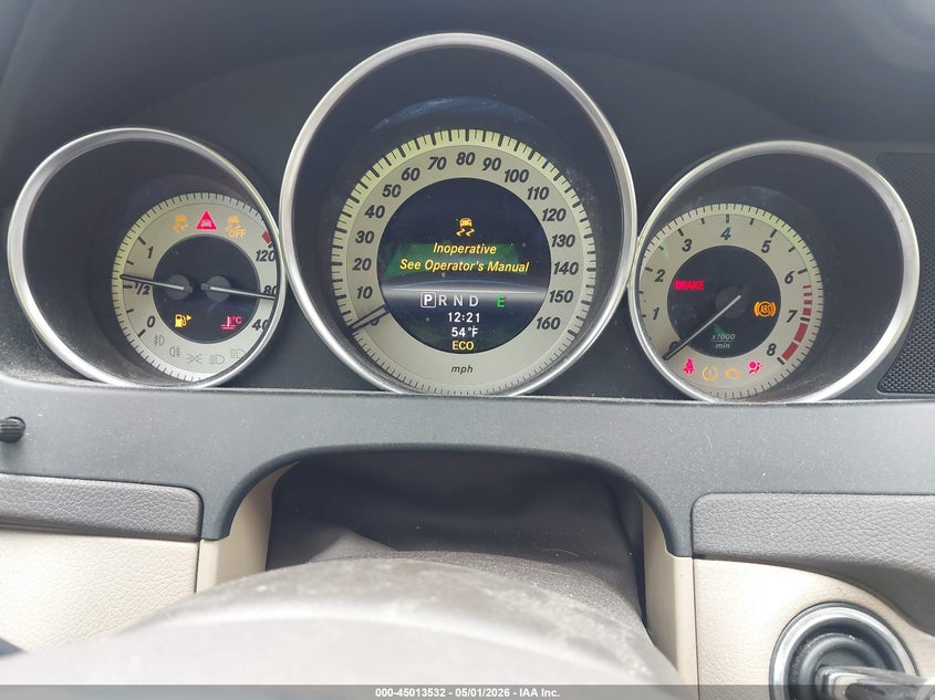 2013 Mercedes-benz C-klasse VIN WDDGF8AB5DR270652 IAAI salvage auction — NORMAL WEAR, Original (Ohio), sold $25 on 2026-07-29 (photo 7)