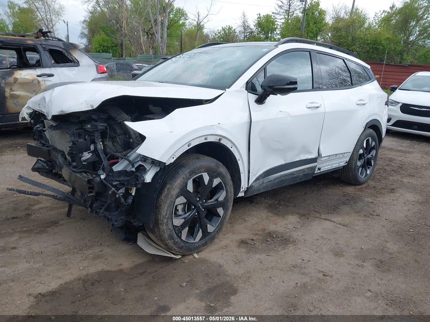 2023 Kia Sportage VIN 5XYK6CAF7PG055156 IAAI salvage auction — FRONT END, Wait Title, sold $4,350 on 2026-07-23 (photo 2)