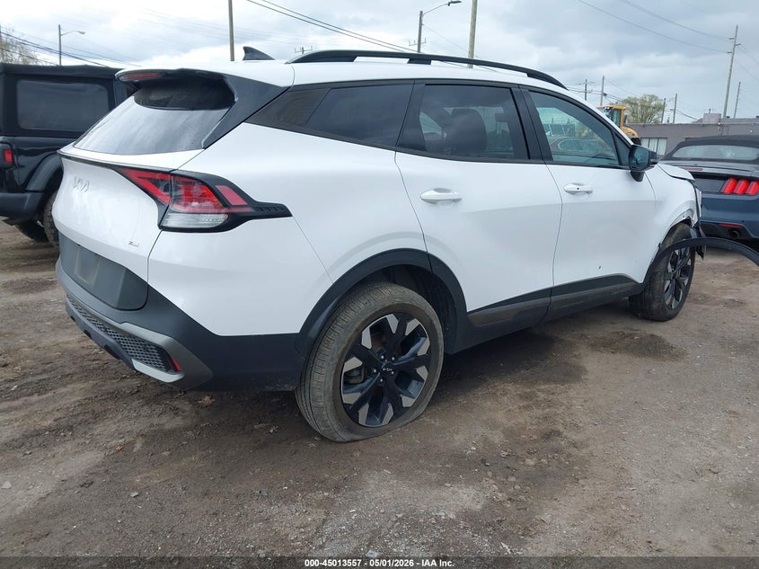 2023 Kia Sportage VIN 5XYK6CAF7PG055156 IAAI salvage auction — FRONT END, Wait Title, sold $4,350 on 2026-07-23 (photo 4)