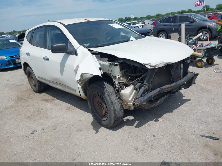 2012 Nissan Rogue VIN JN8AS5MT4CW253098 IAAI salvage auction — FRONT END, Salvage (Texas), sold $300 on 2026-07-07 (photo 1)