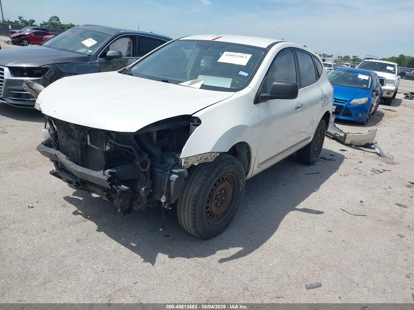 2012 Nissan Rogue VIN JN8AS5MT4CW253098 IAAI salvage auction — FRONT END, Salvage (Texas), sold $300 on 2026-07-07 (photo 2)
