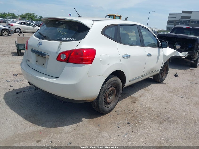 2012 Nissan Rogue VIN JN8AS5MT4CW253098 IAAI salvage auction — FRONT END, Salvage (Texas), sold $300 on 2026-07-07 (photo 4)
