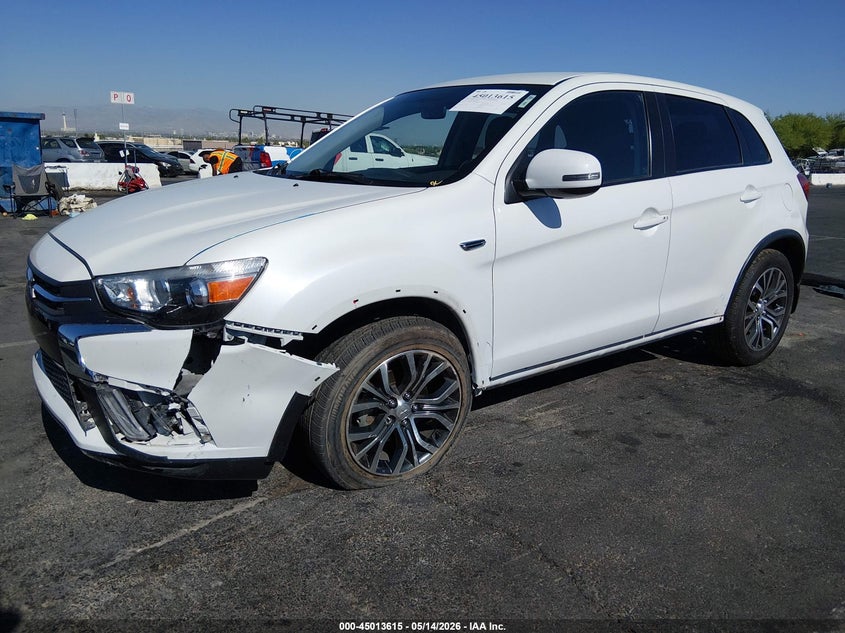 2018 Mitsubishi Outlander VIN JA4AP3AW1JU005331 IAAI salvage auction — LEFT FRONT, Salvage (Nevada), sold $3,300 on 2026-07-10 (photo 2)