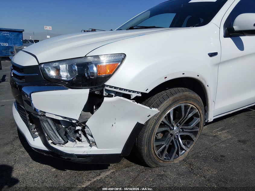 2018 Mitsubishi Outlander VIN JA4AP3AW1JU005331 IAAI salvage auction — LEFT FRONT, Salvage (Nevada), sold $3,300 on 2026-07-10 (photo 6)