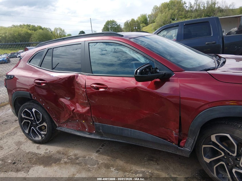 2025 Chevrolet Trax VIN KL77LJEP7SC067100 IAAI salvage auction — RIGHT SIDE, Salvage (West Virginia), sold $2,800 on 2026-07-16 (photo 6)