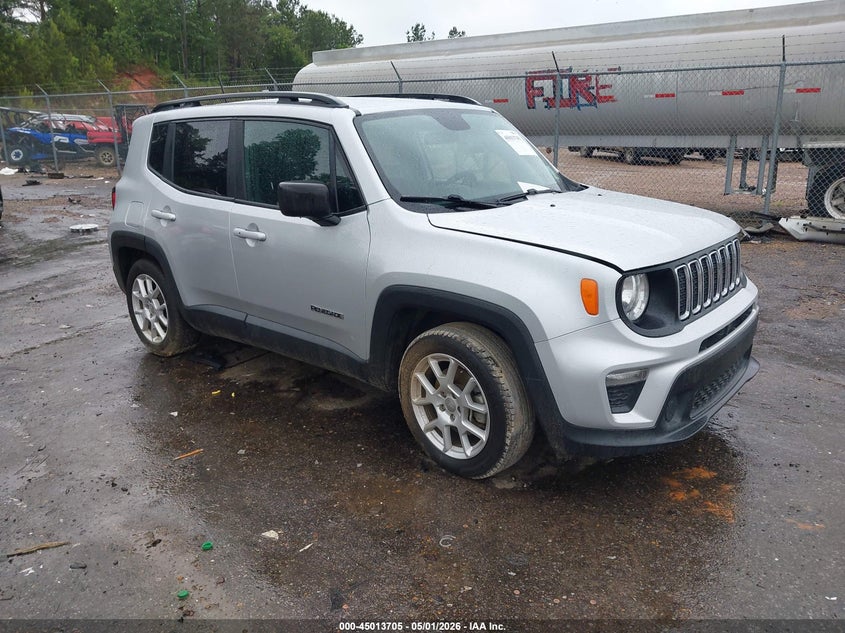 2019 Jeep Renegade VIN ZACNJAAB2KPK77901 IAAI salvage auction — LEFT REAR, Salvage (Louisiana), sold $900 on 2026-07-08 (photo 1)