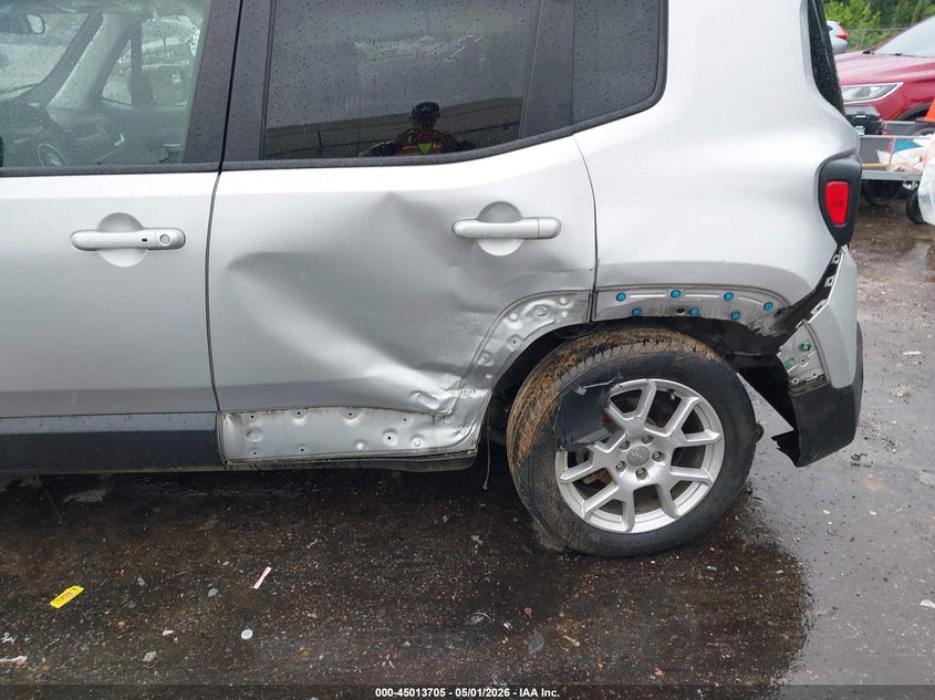 2019 Jeep Renegade VIN ZACNJAAB2KPK77901 IAAI salvage auction — LEFT REAR, Salvage (Louisiana), sold $900 on 2026-07-08 (photo 6)