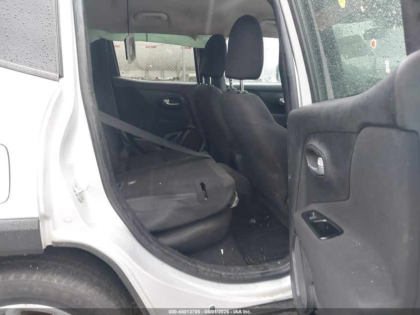 2019 Jeep Renegade VIN ZACNJAAB2KPK77901 IAAI salvage auction — LEFT REAR, Salvage (Louisiana), sold $900 on 2026-07-08 (photo 8)