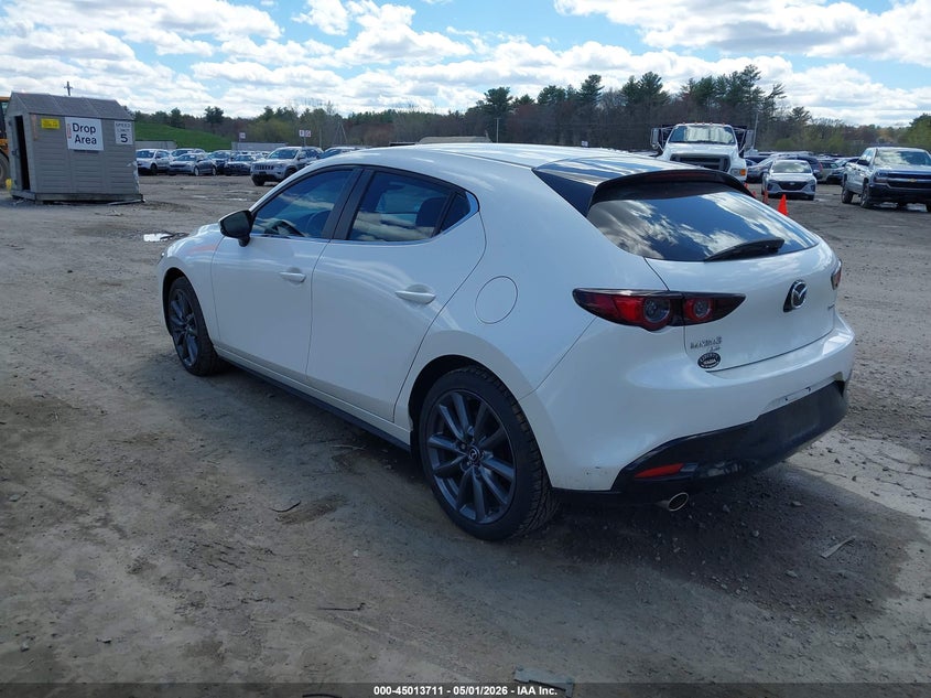 2021 Mazda 3 VIN JM1BPBLLXM1343131 IAAI salvage auction — SIDE, Salvage (Massachusetts), sold $4,550 on 2026-07-18 (photo 3)