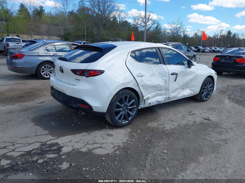2021 Mazda 3 VIN JM1BPBLLXM1343131 IAAI salvage auction — SIDE, Salvage (Massachusetts), sold $4,550 on 2026-07-18 (photo 4)