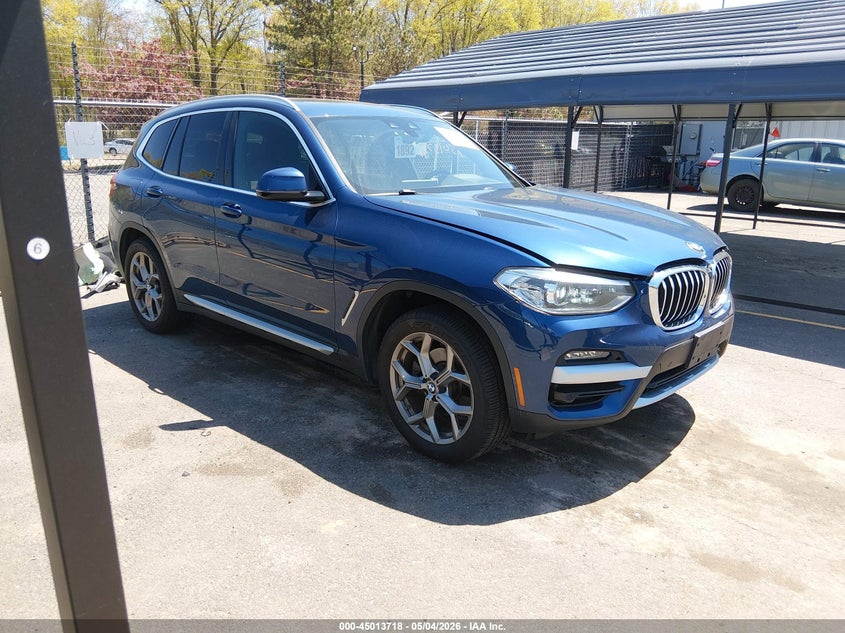 2020 BMW X3 VIN 5UXTY5C03LLT33440 IAAI salvage auction — ELECTRICAL, Salvage (Connecticut), sold $8,950 on 2026-07-16 (photo 1)
