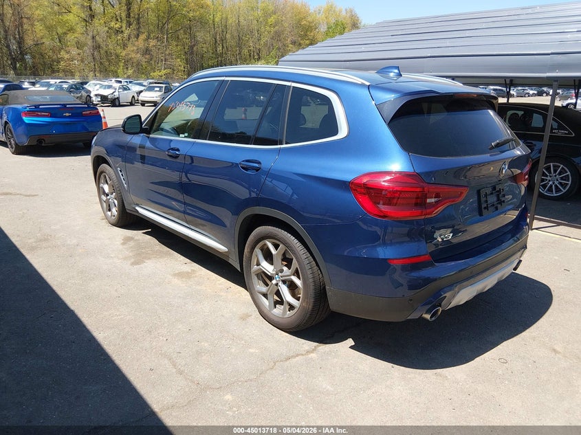 2020 BMW X3 VIN 5UXTY5C03LLT33440 IAAI salvage auction — ELECTRICAL, Salvage (Connecticut), sold $8,950 on 2026-07-16 (photo 3)