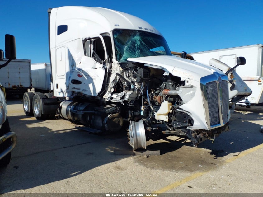2023 Kenworth T680 VIN 1XKYDP9X7PJ251560 IAAI salvage auction — Unknown, Salvage (Illinois), sold $8,900 on 2026-07-08 (photo 1)
