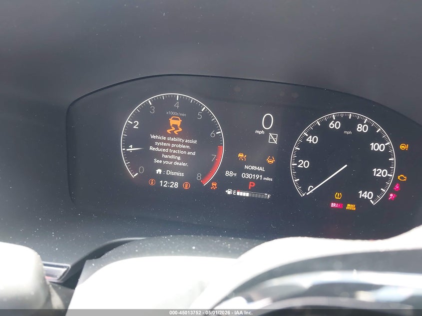 2023 Honda Cr-v VIN 7FARS4H72PE020258 IAAI salvage auction — FRONT END, Wait Title, sold $10,200 on 2026-07-27 (photo 7)