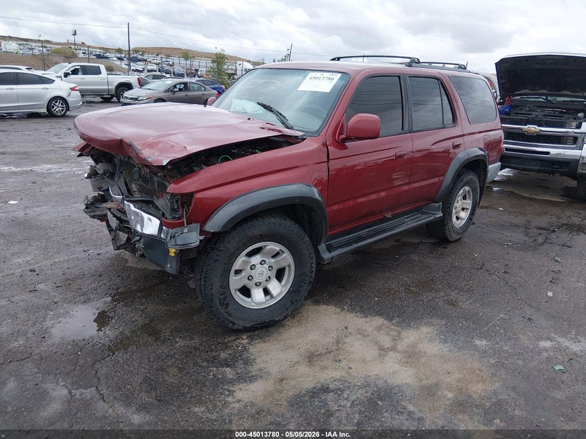 2000 Toyota 4runner VIN JT3HN86R2Y0267441 IAAI salvage auction — FRONT END, Salvage (New Mexico), sold $675 on 2026-07-13 (photo 2)