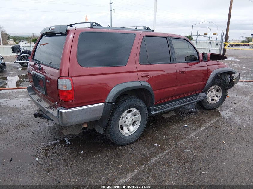 2000 Toyota 4runner VIN JT3HN86R2Y0267441 IAAI salvage auction — FRONT END, Salvage (New Mexico), sold $675 on 2026-07-13 (photo 4)