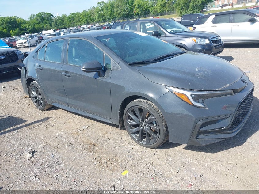 2025 Toyota Corolla VIN 5YFS4MCE6SP223907 IAAI salvage auction — REAR END, Wait Title, sold $6,400 on 2026-07-16 (photo 1)