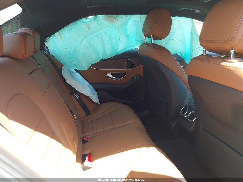 2020 Mercedes-benz C-klasse VIN W1KWF8DB5LR575168 IAAI salvage auction — LEFT SIDE, Salvage Certificate (California), sold $10,900 on 2026-07-29 (photo 8)