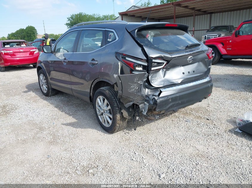 2021 Nissan Rogue VIN JN1BJ1BWXMW664194 IAAI salvage auction — REAR END, Salvage (Ohio), sold $4,050 on 2026-07-15 (photo 3)