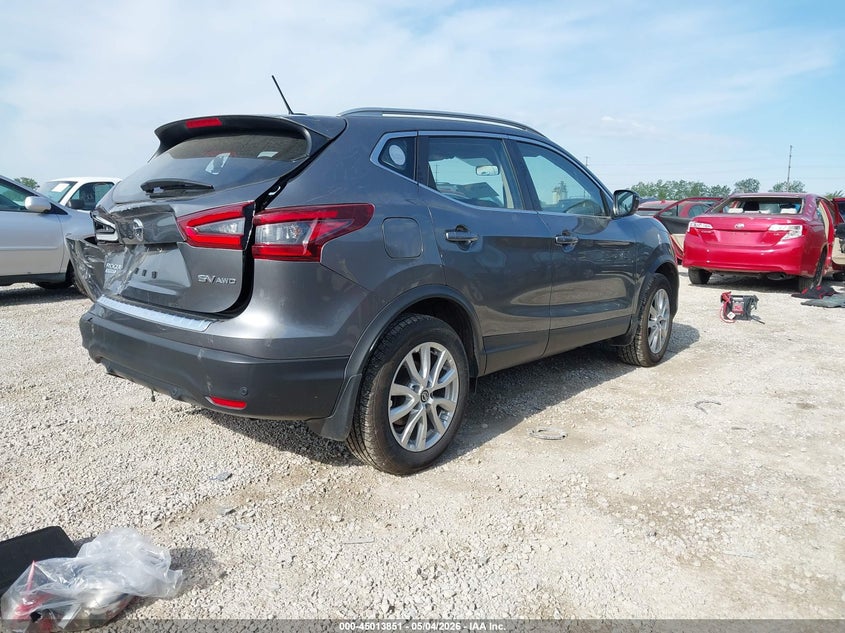 2021 Nissan Rogue VIN JN1BJ1BWXMW664194 IAAI salvage auction — REAR END, Salvage (Ohio), sold $4,050 on 2026-07-15 (photo 4)