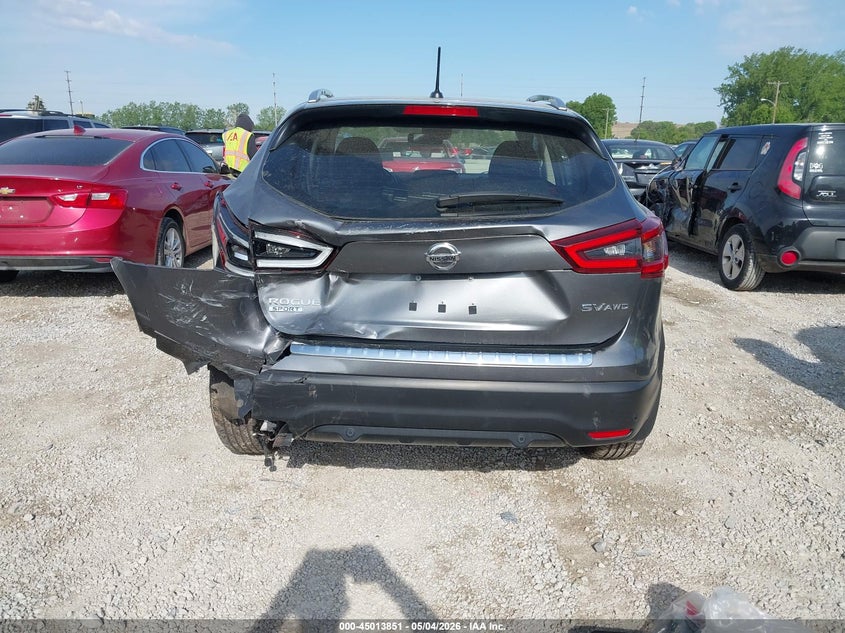 2021 Nissan Rogue VIN JN1BJ1BWXMW664194 IAAI salvage auction — REAR END, Salvage (Ohio), sold $4,050 on 2026-07-15 (photo 6)
