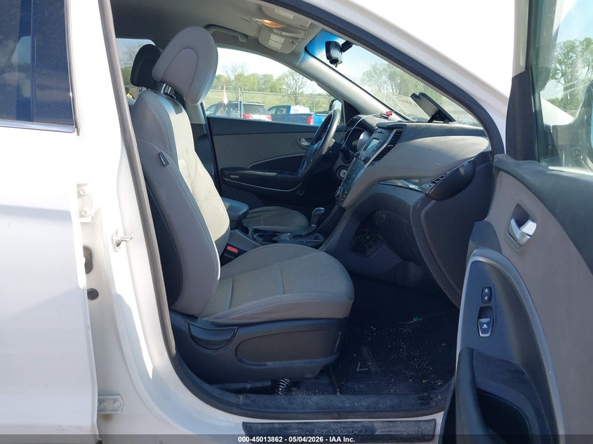 2016 Hyundai Santa fe VIN KM8SM4HF4GU155713 IAAI salvage auction — LEFT FRONT, Salvage (Iowa), sold $1,550 on 2026-07-21 (photo 5)