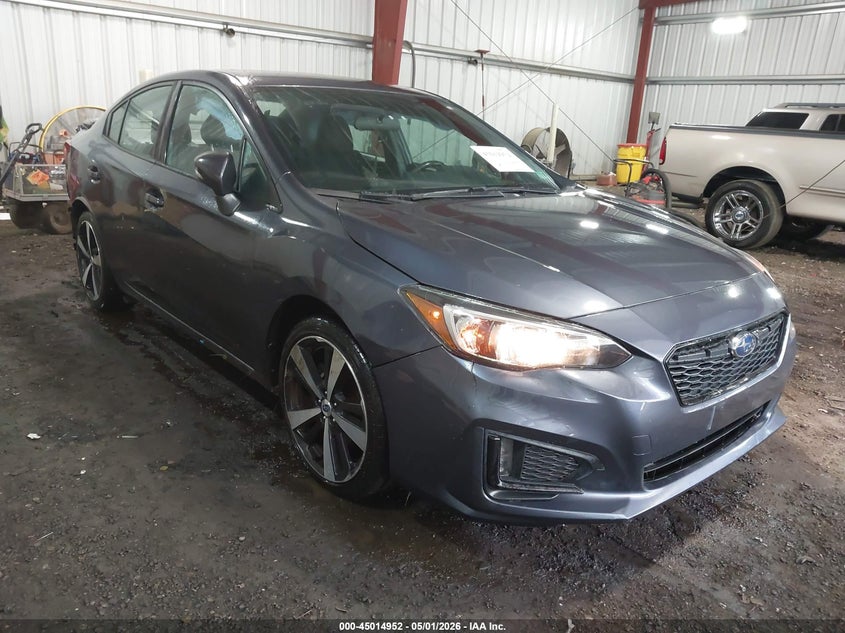 2017 Subaru Impreza VIN 4S3GKAK66H3619390 IAAI salvage auction — FRONT & REAR, Wait Title, sold $1,600 on 2026-07-25 (photo 1)
