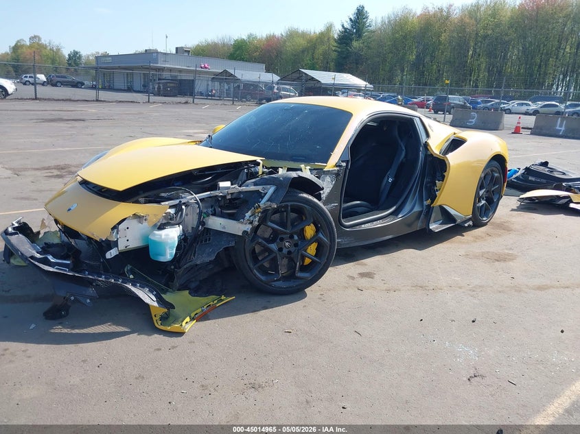 2022 Maserati Mc20 VIN ZAM24BXA1N0378726 IAAI salvage auction — FRONT END, Salvage Title, sold $55,250 on 2026-08-24 (photo 2)