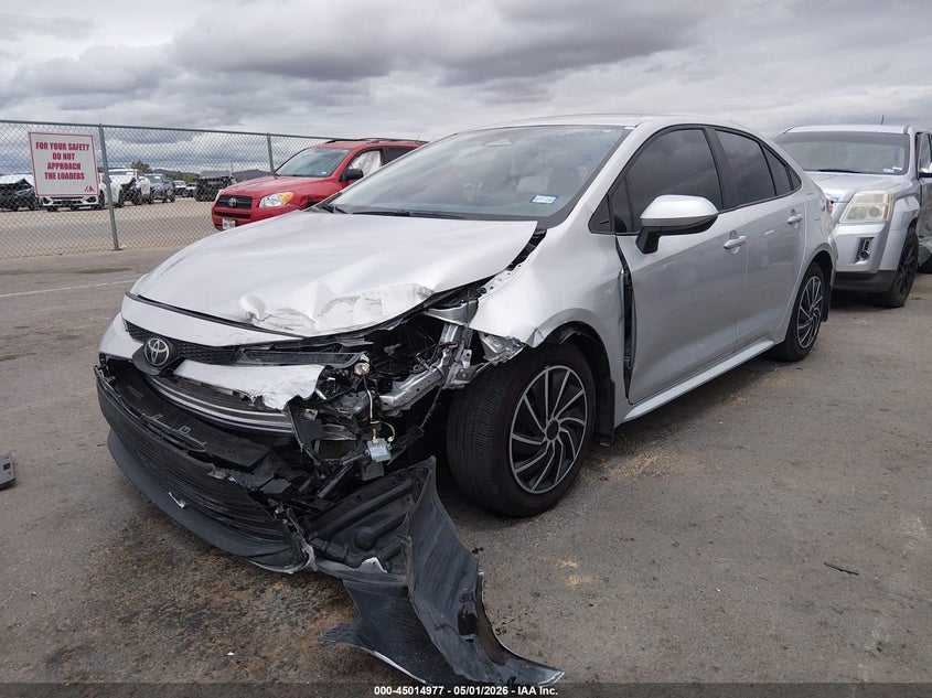 2025 Toyota Corolla VIN 5YFB4MDE4SP329092 IAAI salvage auction — LEFT FRONT, Original (Texas), sold $6,525 on 2026-07-22 (photo 2)
