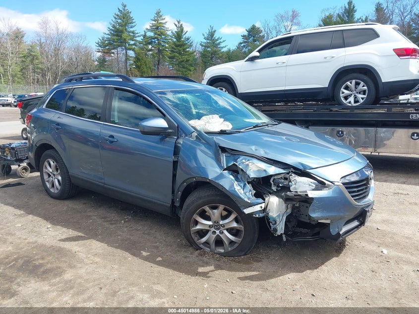 2015 Mazda Cx-9 VIN JM3TB3BV6F0461592 IAAI salvage auction — FRONT END, Wait Title, sold $25 on 2026-07-10 (photo 1)