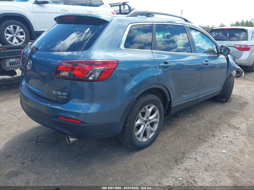 2015 Mazda Cx-9 VIN JM3TB3BV6F0461592 IAAI salvage auction — FRONT END, Wait Title, sold $25 on 2026-07-10 (photo 4)